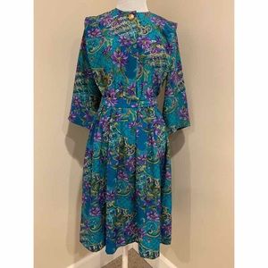Leslie Fay floral dress